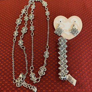 Brighton ALCAZAR Necklace Bracelet Earrings